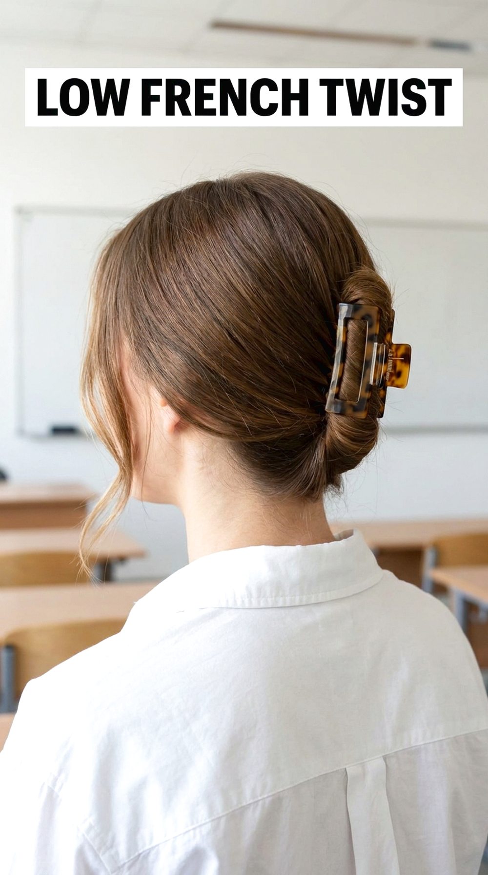 Low French Twist