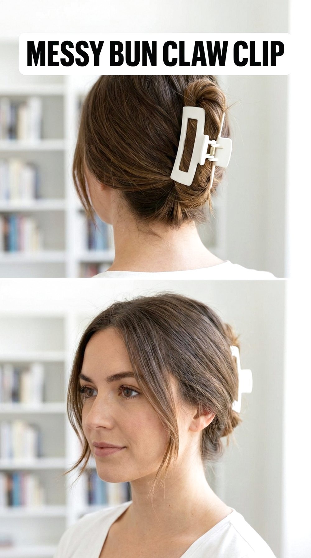 Messy Bun Claw Clip