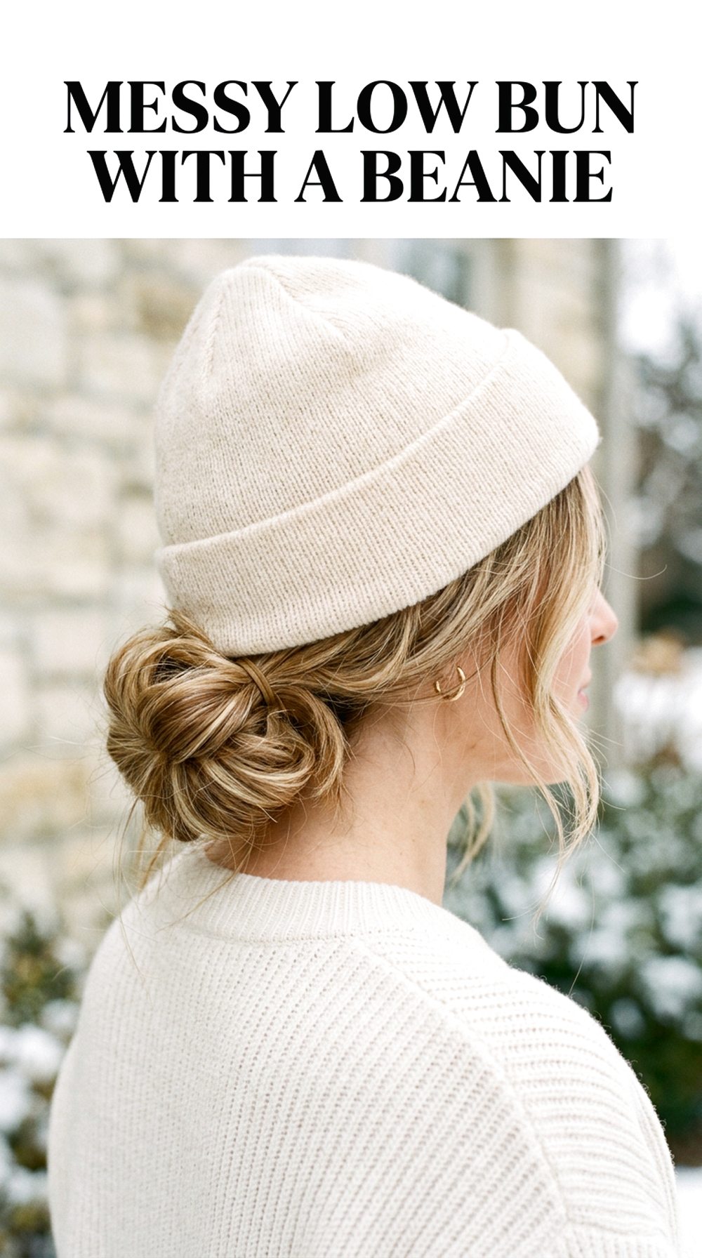 Messy Low Bun