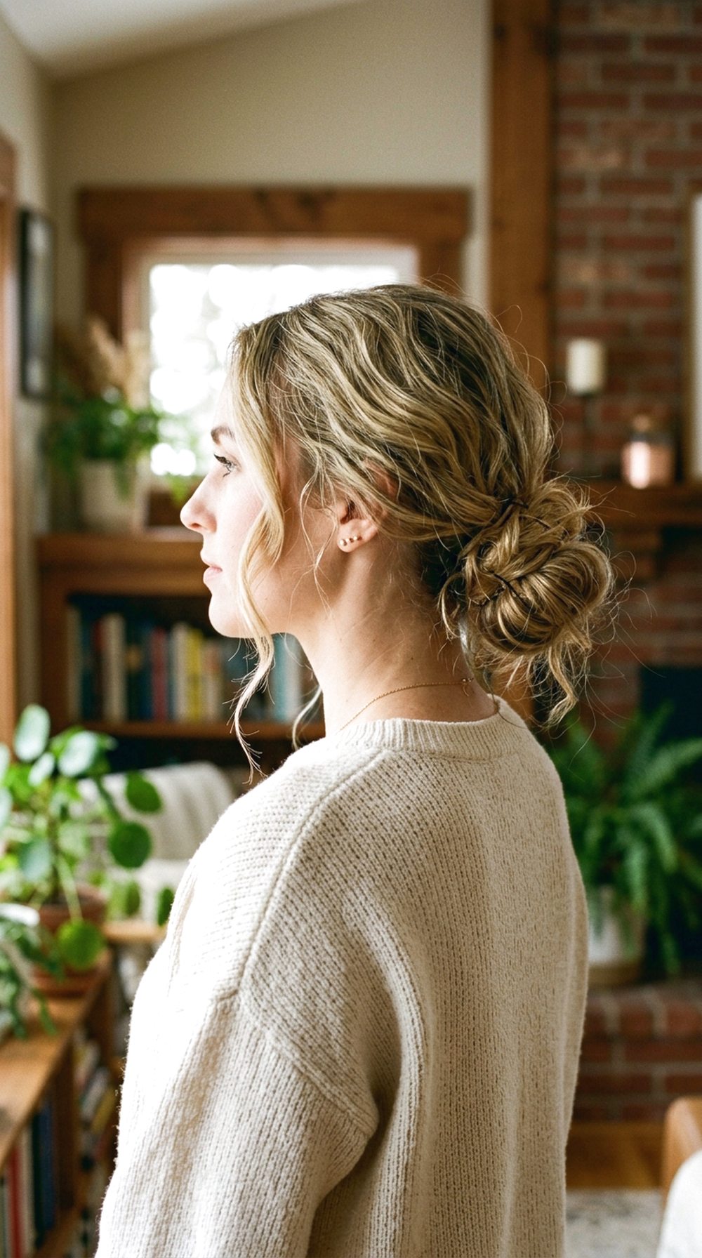 Messy Low Bun