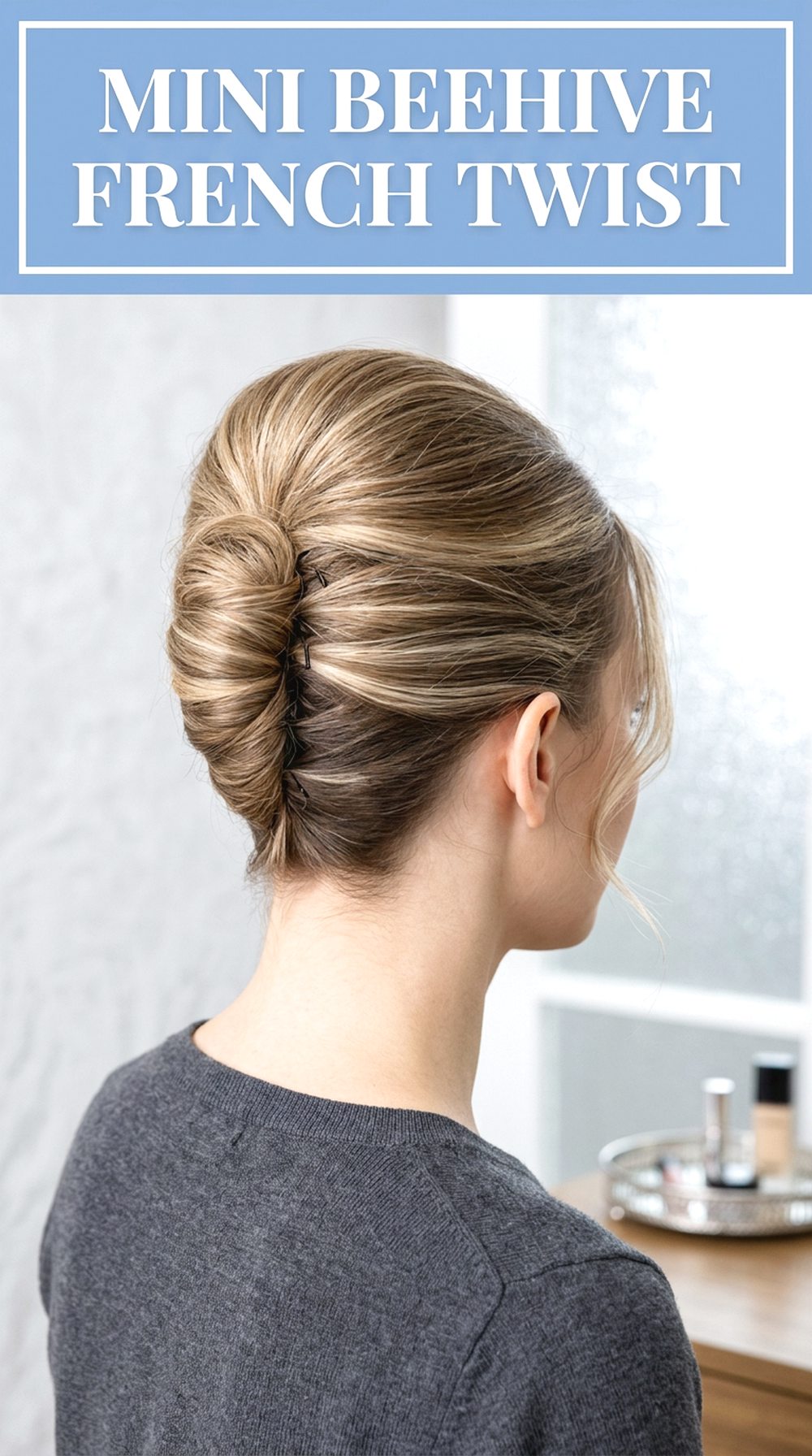 Mini Beehive French Twist