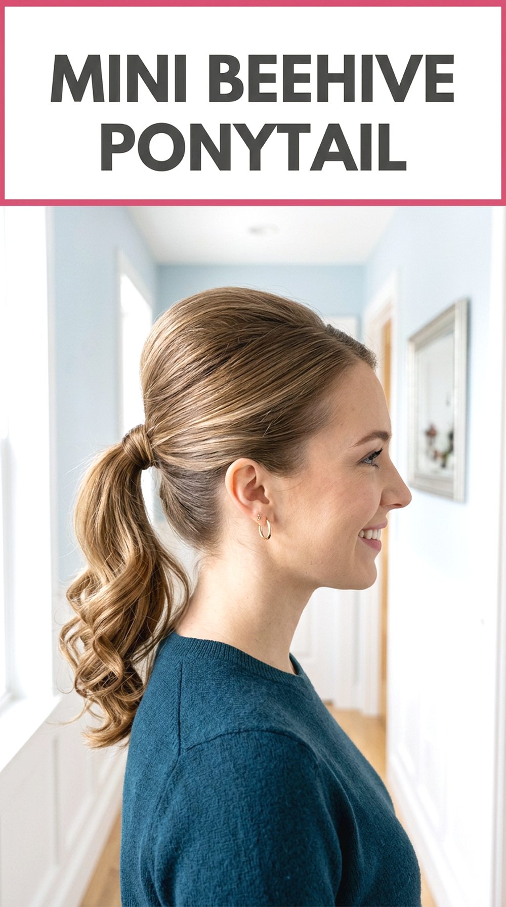 Mini Beehive Ponytail
