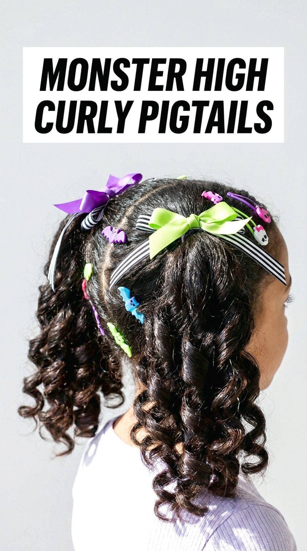 Monster High Curly Pigtails