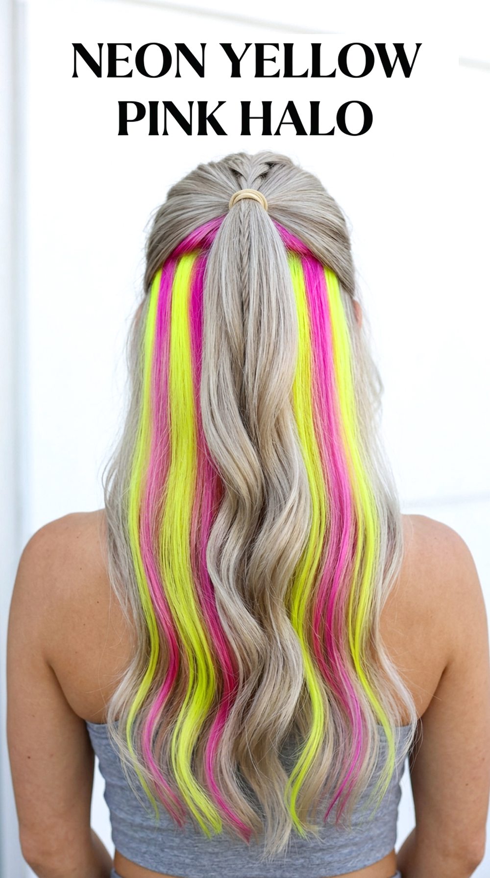 Neon Yellow And Pink Halo