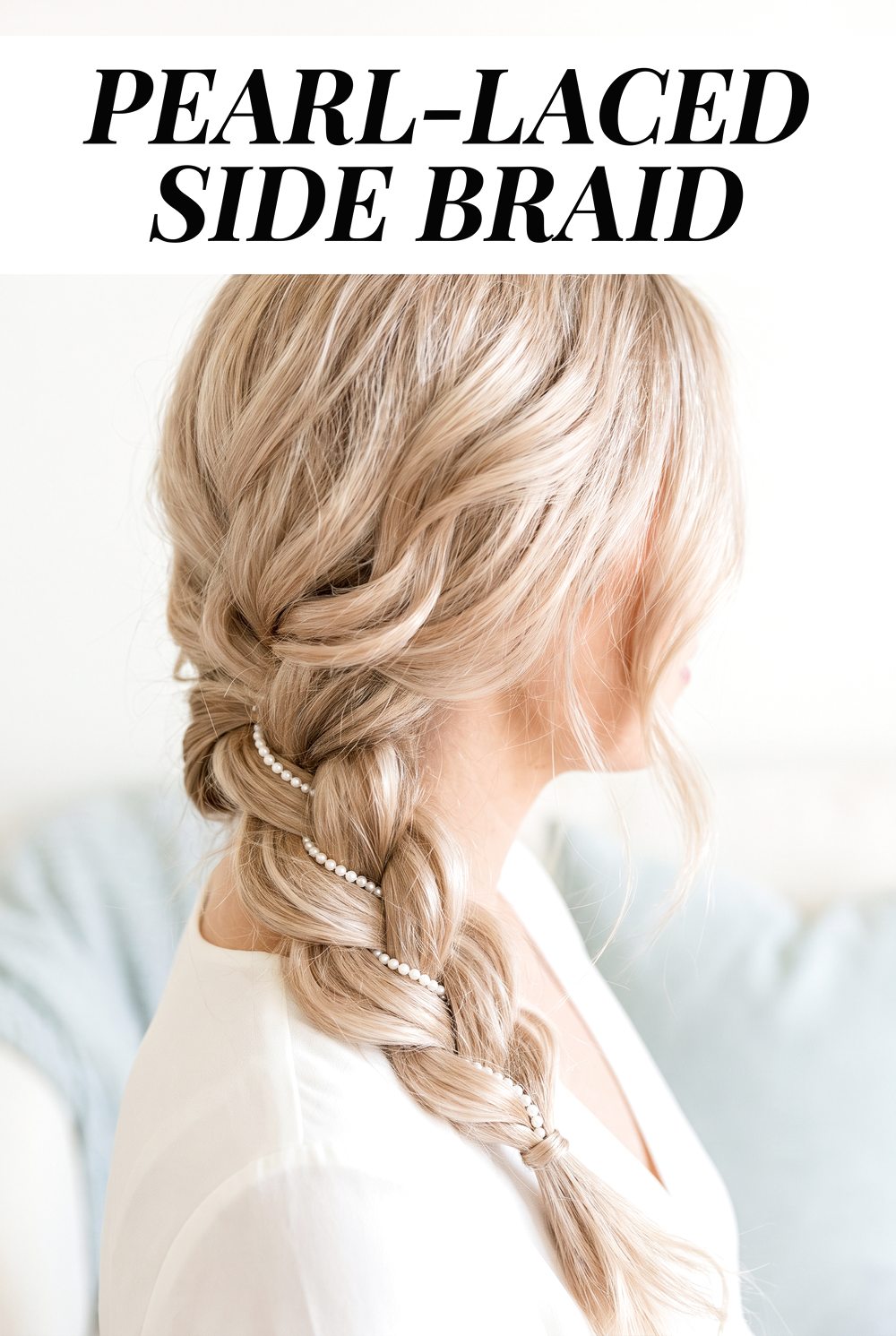 Pearl-Laced Side Braid