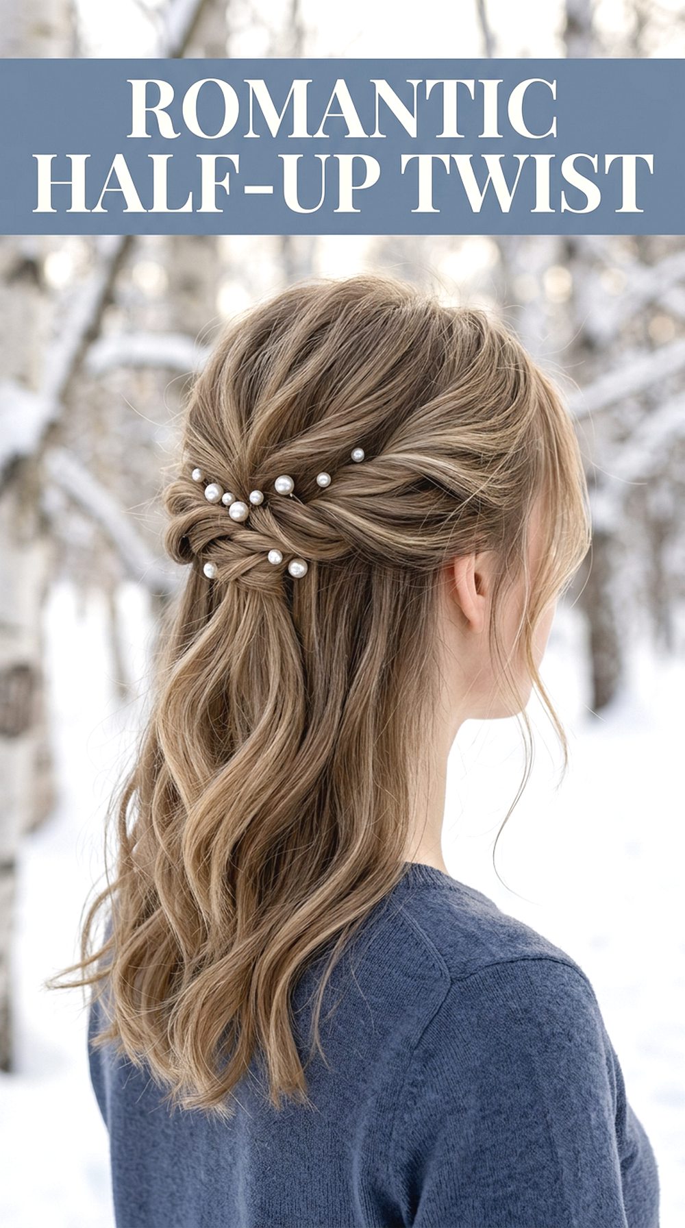 Romantic Half-Up Twist