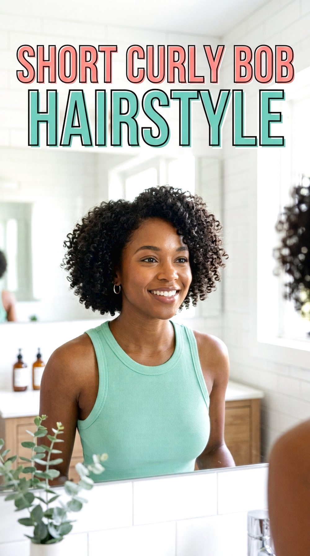 Short Curly Bob
