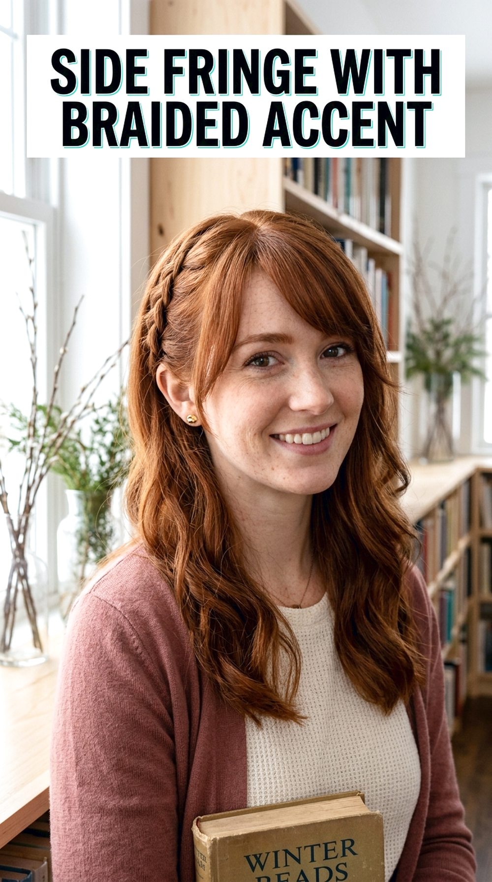 Side Fringe With Braided Accent