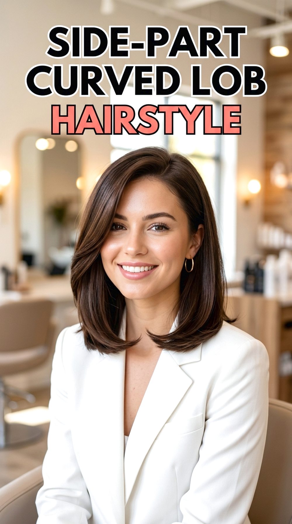 Side-Part Curved Lob