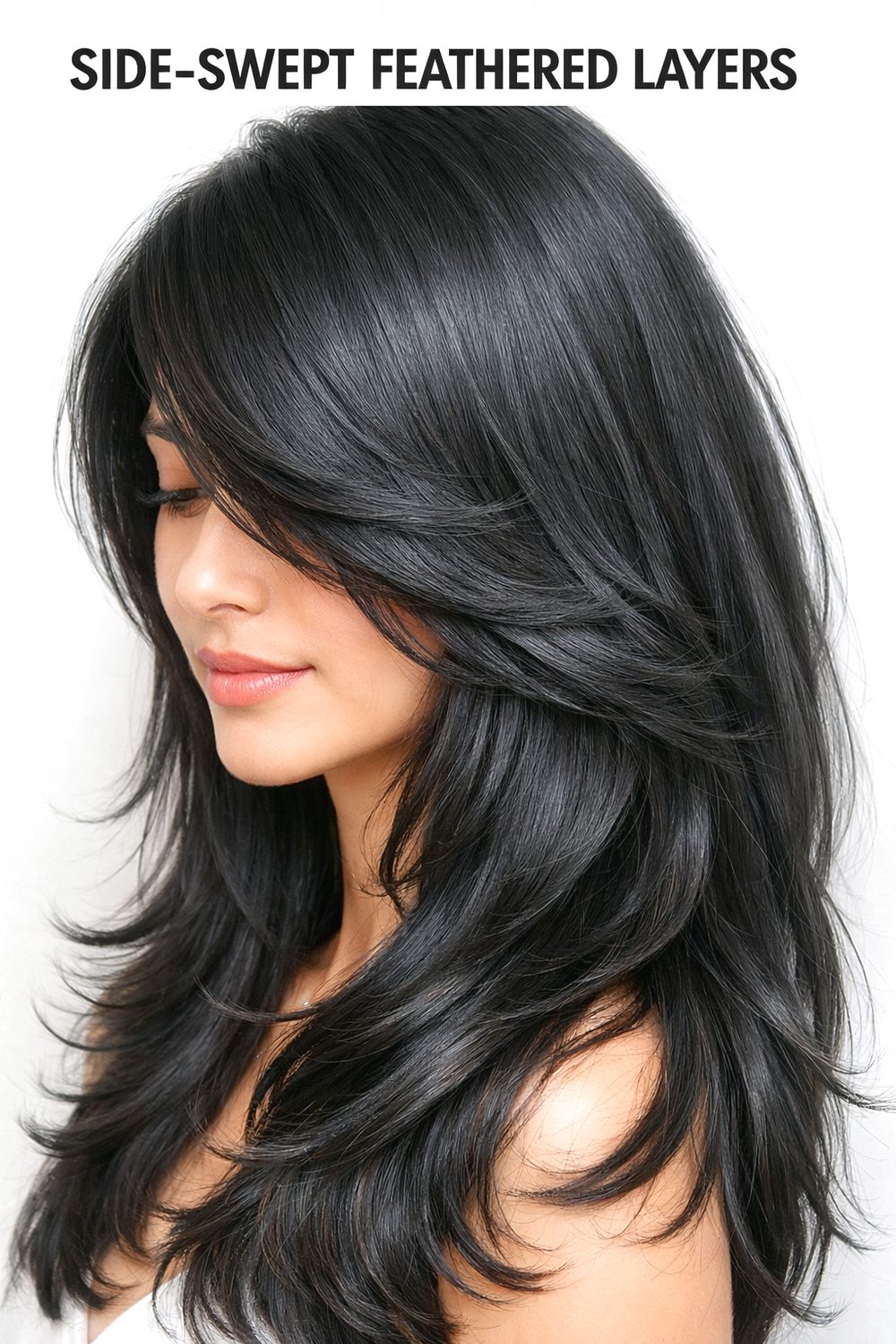 Side-Swept Feathered Layers
