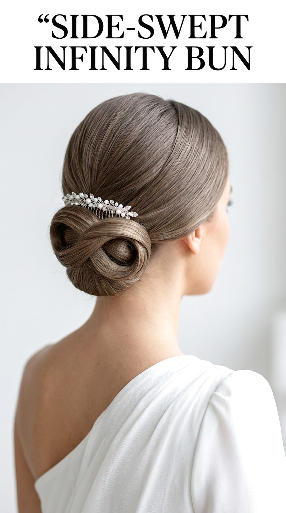 Side-Swept Infinity Bun