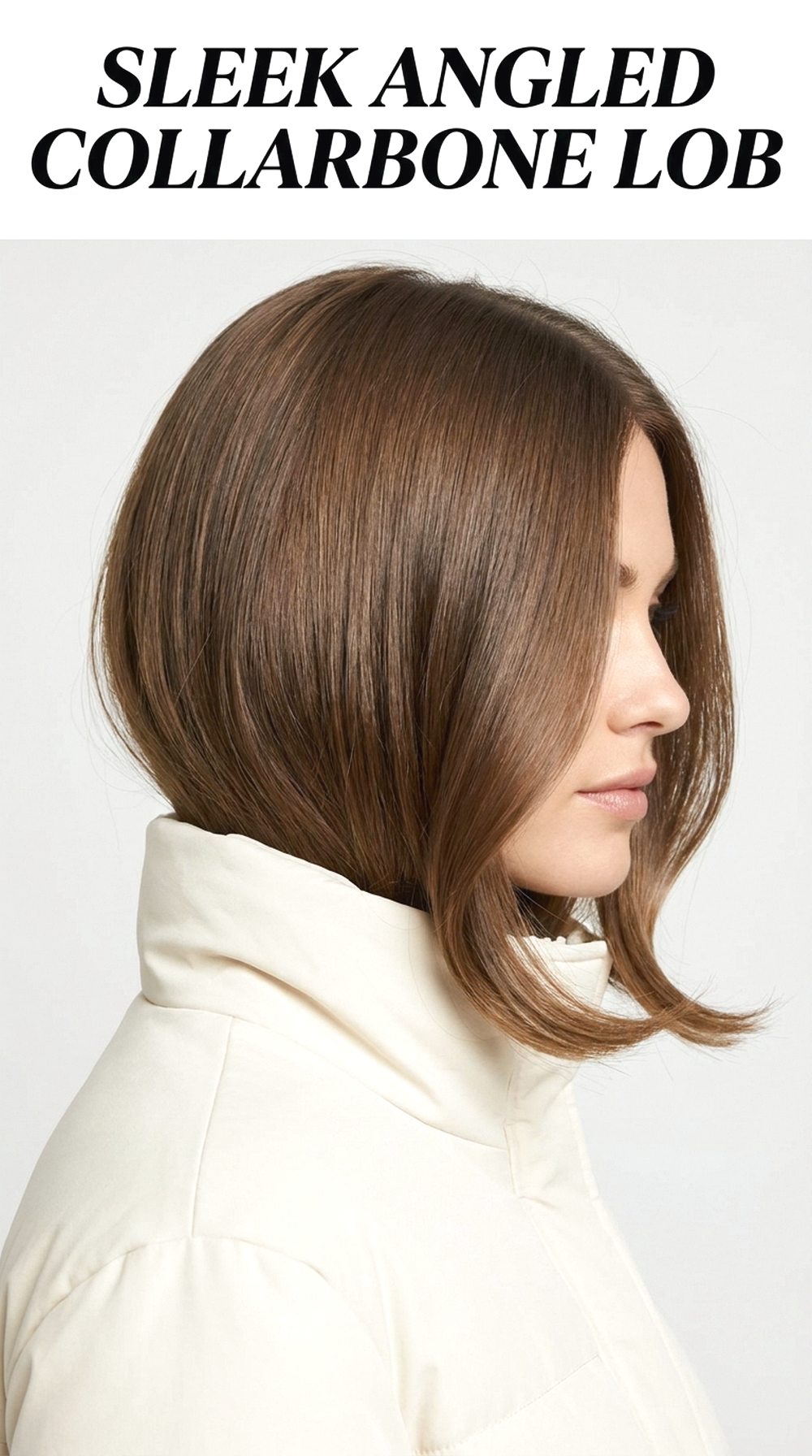 Sleek Angled Collarbone Lob
