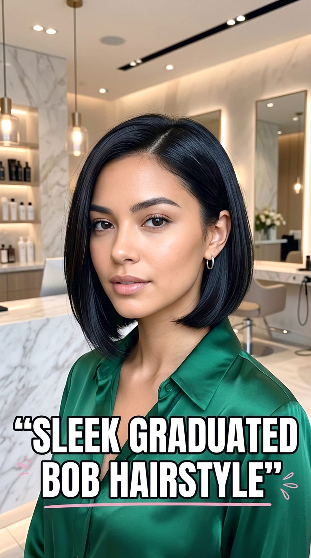 Sleek Graduated Bob