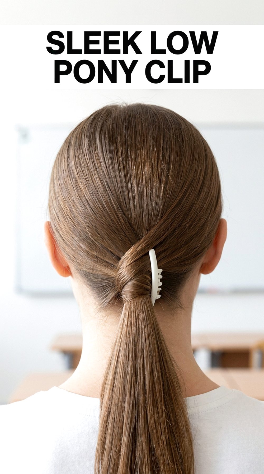 Sleek Low Pony Clip