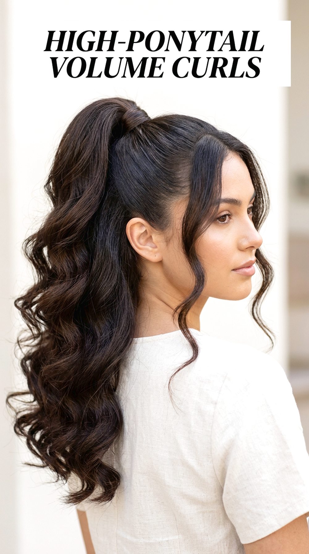 Soft Brushed-Out Telenovela Curls
