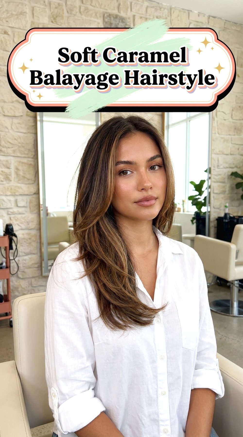 Soft Caramel Balayage