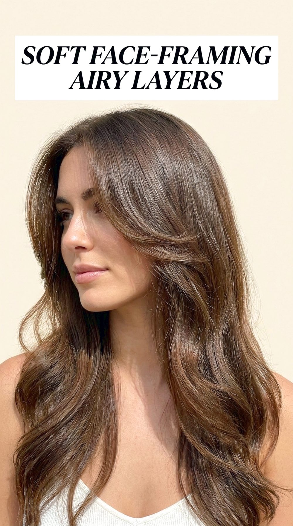 Soft Face-Framing Airy Layers
