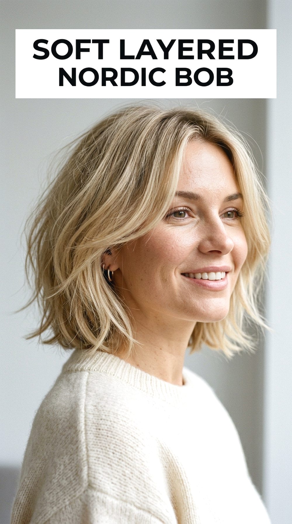 Soft Layered Nordic Bob