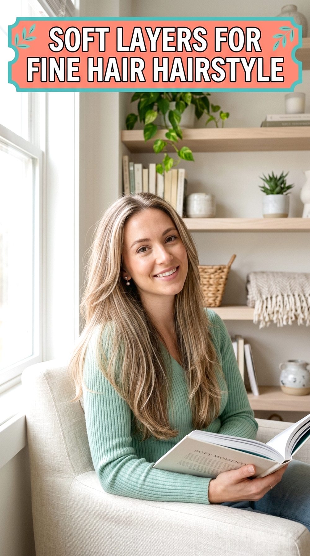 Soft Layers for Fine Hair