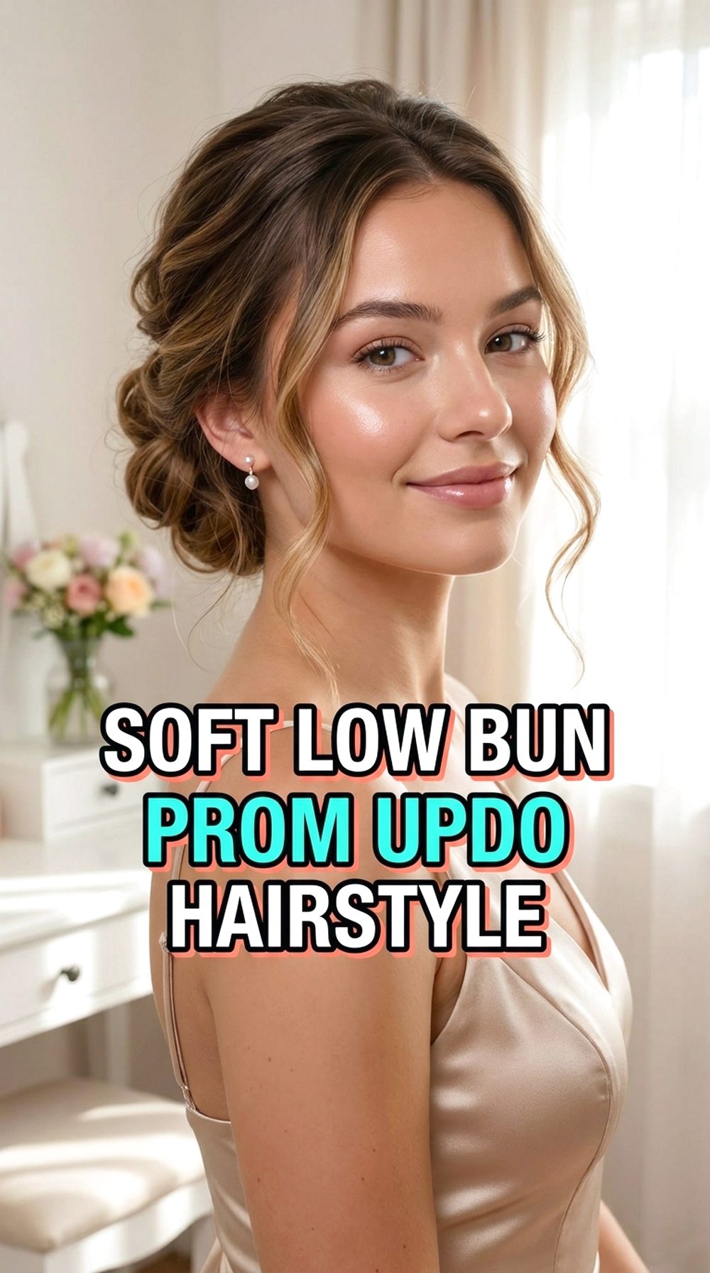 Soft Low Bun With Face-Framing Pieces