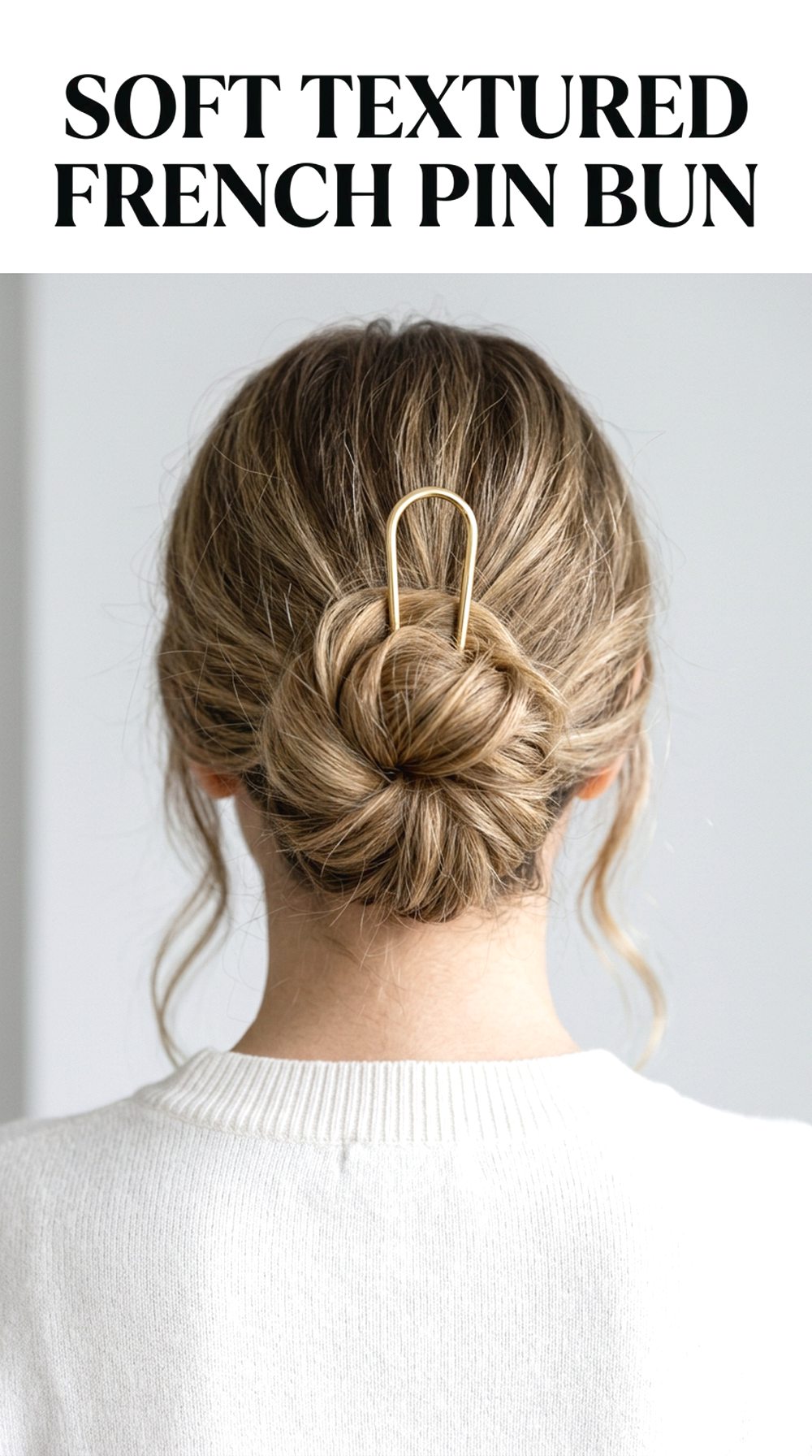 Soft Textured French Pin Bun