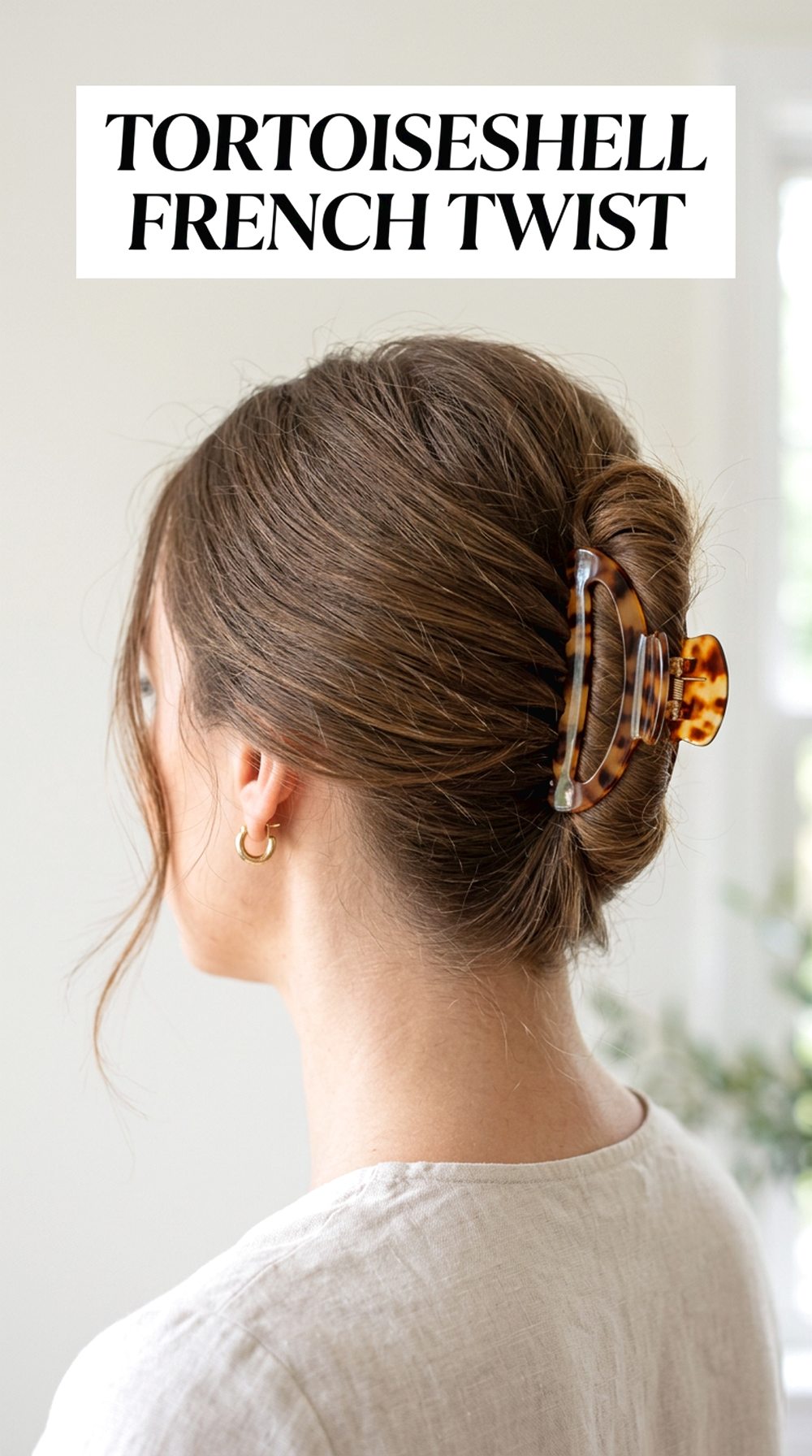 Tortoiseshell French Twist