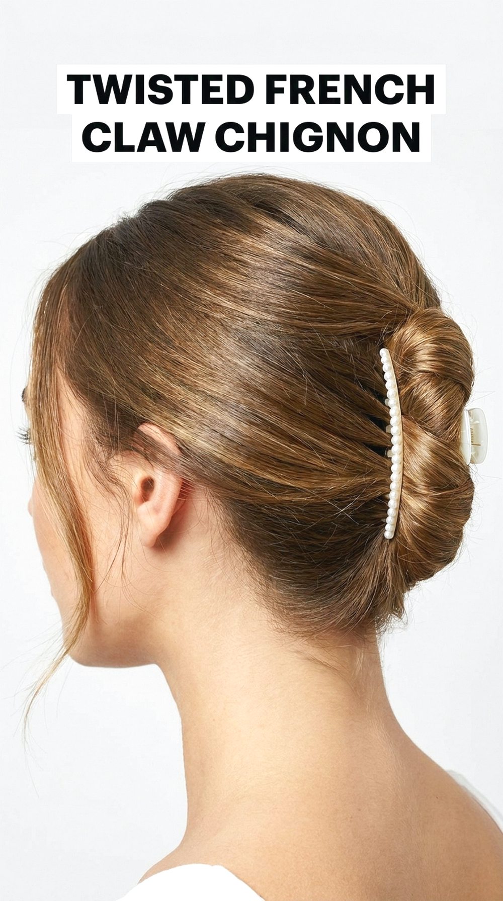 Twisted French Claw Chignon