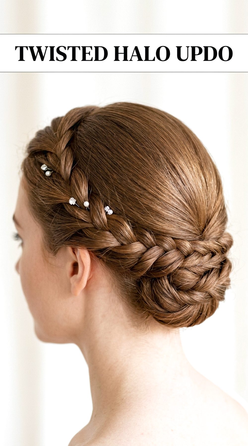 Twisted Halo Updo