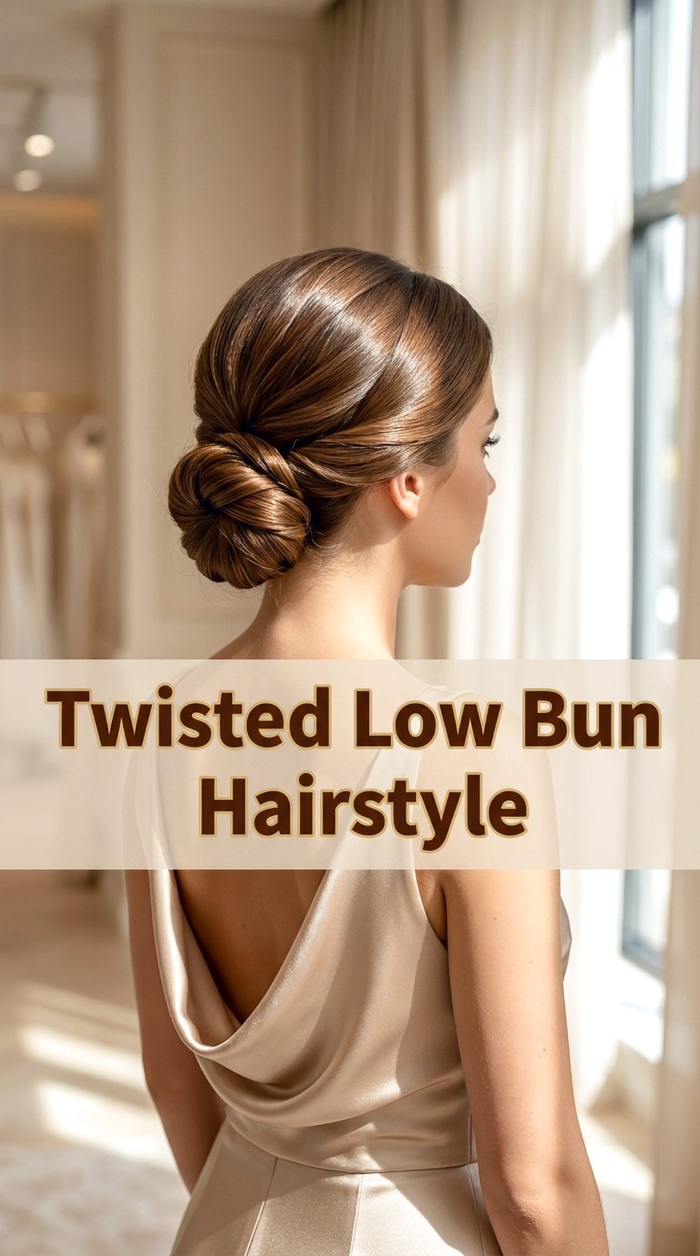 Twisted Low Bun