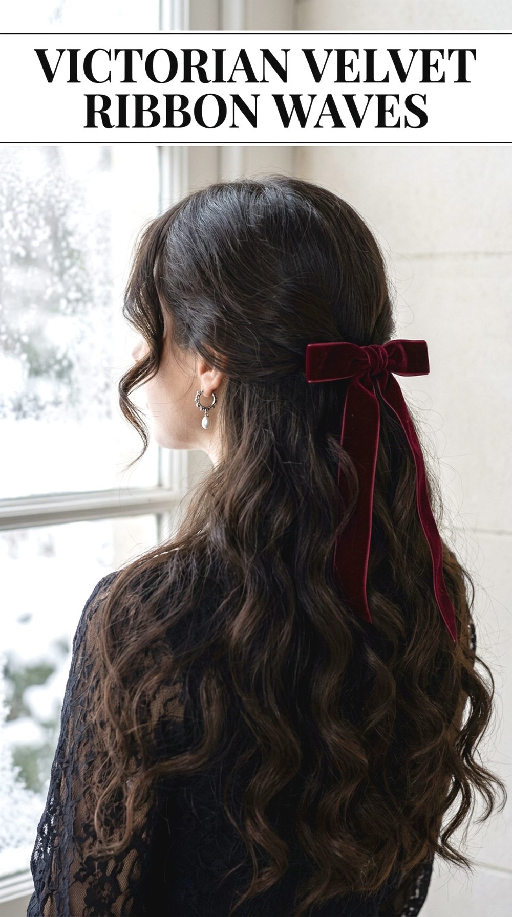 Victorian Velvet Ribbon Waves