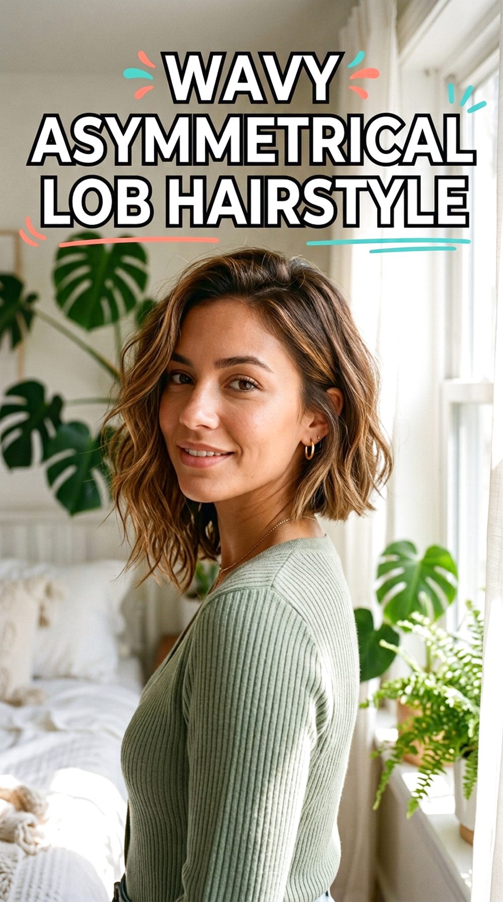 Wavy Asymmetrical Lob